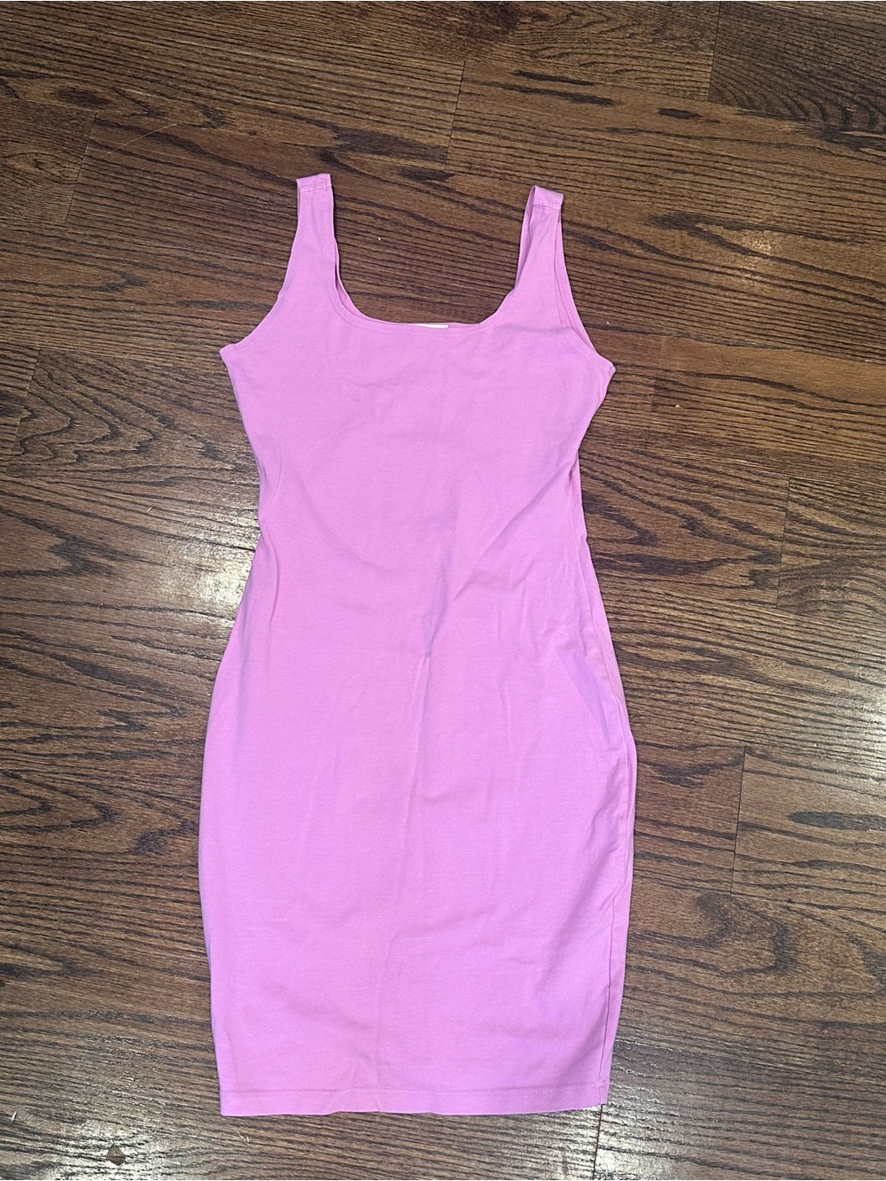 LAmade Bubblegum Pink Tank Midi Dress